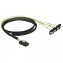 Internal power cable DeLOCK 85687 1 m Mini SAS SFF-8087 to 4 SATA
