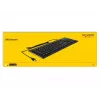 Keyboard DeLOCK 12672 Office USB QWERTZ German Black