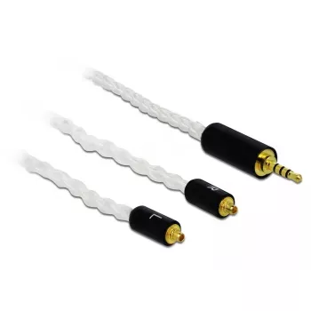 Audio Cable DeLOCK 85848 1.2m 2.5mm 2x MMCX White