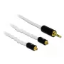 Audio Cable DeLOCK 85848 1.2m 2.5mm 2x MMCX White
