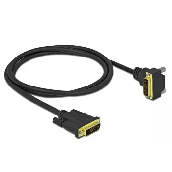 DVI cable DeLOCK 85893 1 m DVI-D Black