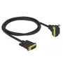 DVI cable DeLOCK 85893 1 m DVI-D Black