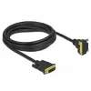 DVI cable DeLOCK 85895 3 m DVI-D Black