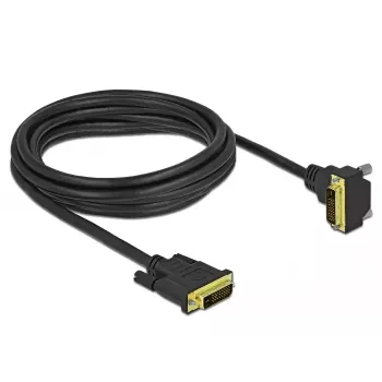 DVI cable DeLOCK 85895 3 m DVI-D Black