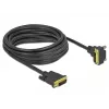DVI cable DeLOCK 85896 5 m DVI-D Black