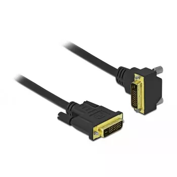 DVI cable DeLOCK 85896 5 m DVI-D Black