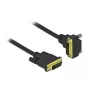 DVI cable DeLOCK 85896 5 m DVI-D Black