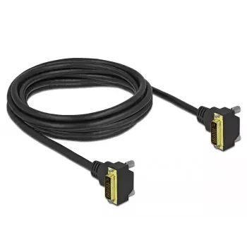 DVI cable DeLOCK 85907 3 m DVI-D Black