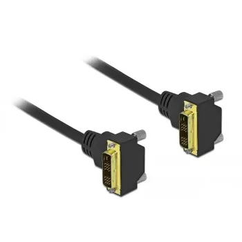 DVI cable DeLOCK 85907 3 m DVI-D Black