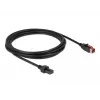 PoweredUSB cable DeLOCK 85952 24 V 2 x 4 pin male 3 m