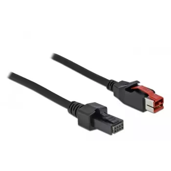 PoweredUSB cable DeLOCK 85952 24 V 2 x 4 pin male 3 m