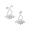 Cable hook DeLOCK 60175 natural 10 pieces