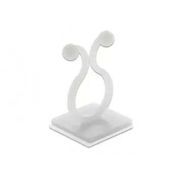 Cable hook DeLOCK 60175 natural 10 pieces