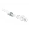 Cable clamp DeLOCK 60184 Satin steel 10 pc(s)