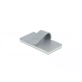 Cable clamp DeLOCK 60184 Satin steel 10 pc(s)