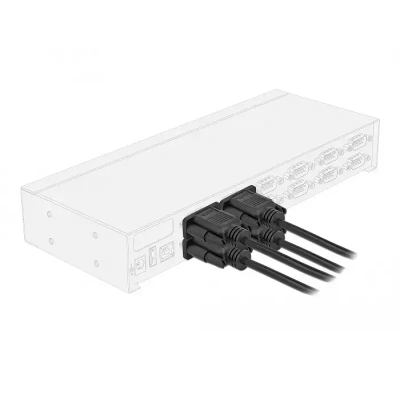 SAS Cable DeLOCK 86620 4m Black