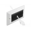 Wall Plate DeLOCK 66492 White