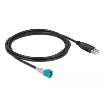 Cable HSD Z male to USB 2.0 Type-A male 2 m DeLOCK 90491