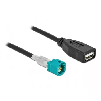 Cable HSD Z male to USB 2.0 Type-A male 2 m DeLOCK 90491