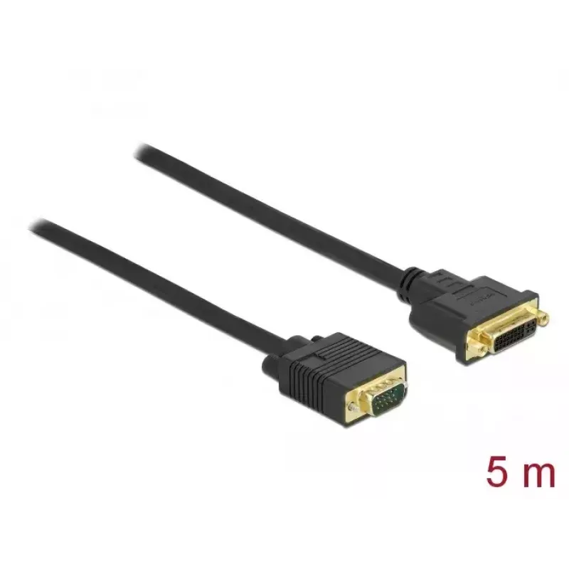 DVI to VGA Cable DeLOCK 86759 5m