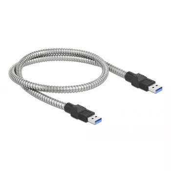 USB 3.2 Gen 1 Cable Type-A male to Type-A male DeLOCK 86774 0.5 m
