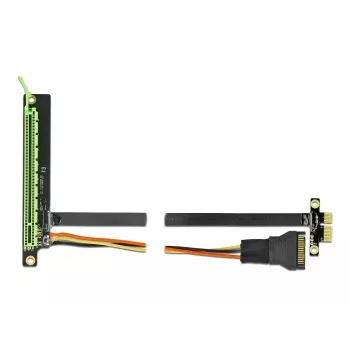 Riser Card DeLOCK PCI Express x1 to x16 with flexible cable 80 cm