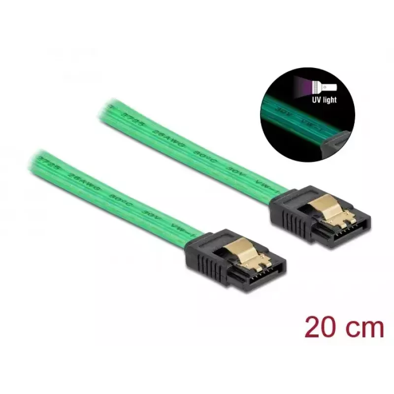 SATA Cable DeLOCK 82017 0.2m