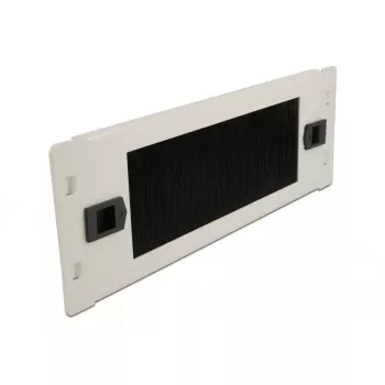 Cable management panel DeLOCK 10 inch Cable Management Brush Strip