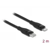 Data and charging cable USB Type-C to Lightning DeLOCK 86638