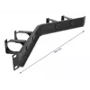 Cable management panel DeLOCK 19 inch 66667 black 1U with hooks