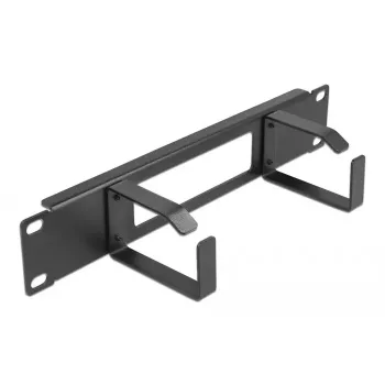 Cable management panel DeLOCK 10 inch 66654 black