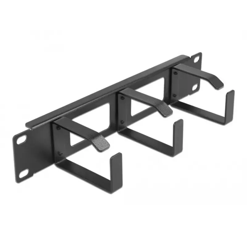 Cable management panel DeLOCK 10 inch 66656 black