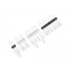 Cable holder DeLOCK 18402 self-adhesive combo set 4 pieces black white