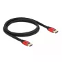 HDMI Cable DeLOCK Ultra High Speed 48 Gbps 8K 60 Hz red 1 m