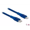 Data and charging cable USB Type-C to Lightning DeLOCK 85416