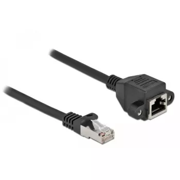 Network Extension Cable DeLOCK 87003 Cat.6A 3m Black