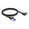 Network Cable DeLOCK RJ45 Cat.6A S/FTP 1m Black