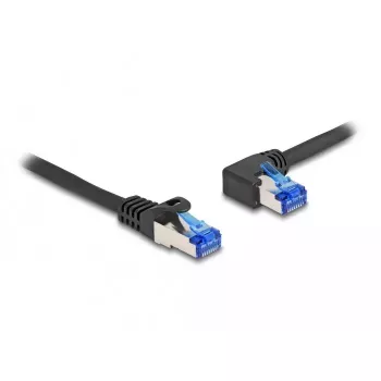 Network Cable DeLOCK RJ45 Cat.6A S/FTP 1m Black