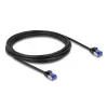 Network Cable DeLOCK RJ45 Cat.6A 3m Black