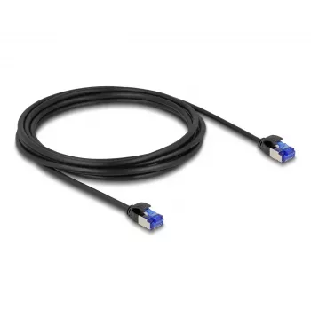 Network Cable DeLOCK RJ45 Cat.6A 3m Black