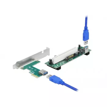 DeLOCK Riser Card PCI Express x1 to PCI 32 Bit Slot 60 cm cable