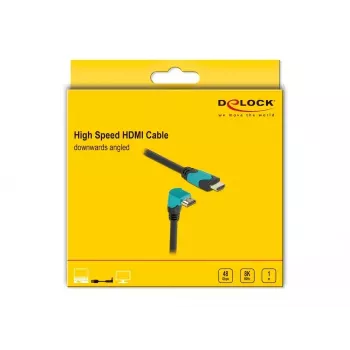 HDMI cable DeLOCK 86991 1 m HDMI Type A Standard Black Blue