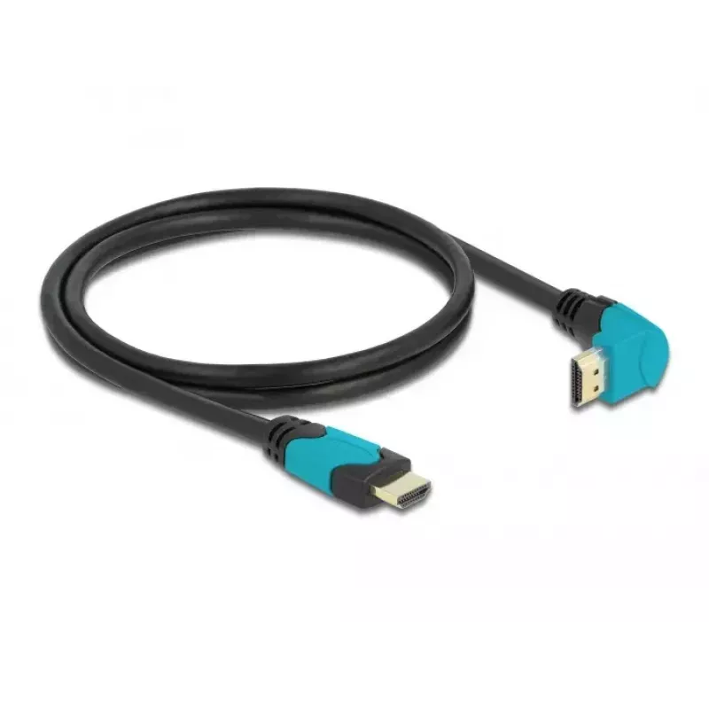 HDMI cable DeLOCK 86991 1 m HDMI Type A Standard Black Blue