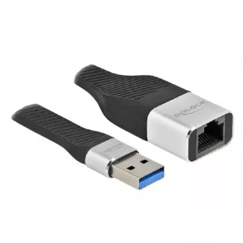 DeLOCK FPC Flat Ribbon Cable USB Type-A to Gigabit LAN 10/100/1000 Mbps 13 cm