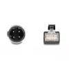 DeLOCK M12 Adapter Cable D-coded 4 pin male to RJ45 male 50 cm