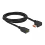DisplayPort extension cable DeLOCK 87078 2m 8K 60Hz right angled