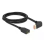 DisplayPort extension cable DeLOCK 87091 2m 90° downwards angled