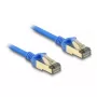 DeLOCK RJ45 Network Cable Cat.8.1 F/FTP Slim 2 m blue