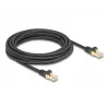 DeLOCK RJ45 Network Cable Cat.6A S/FTP 5m Black