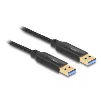 DeLOCK USB Type-C Data Link Cable + KM Switch 2m 5Gbps